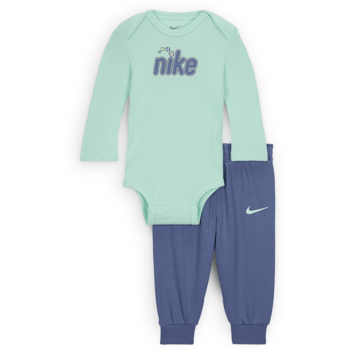 Nike Play For All Nike Play For All Baby (0-9M) Long Sleeve Bodysuit and Pants Set