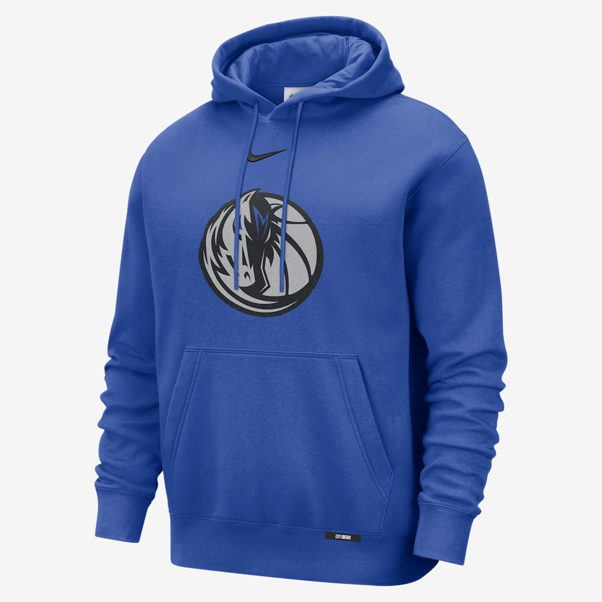Dallas Mavericks City Edition Dallas Mavericks City Edition Sudadera con gorro Nike Club para hombre