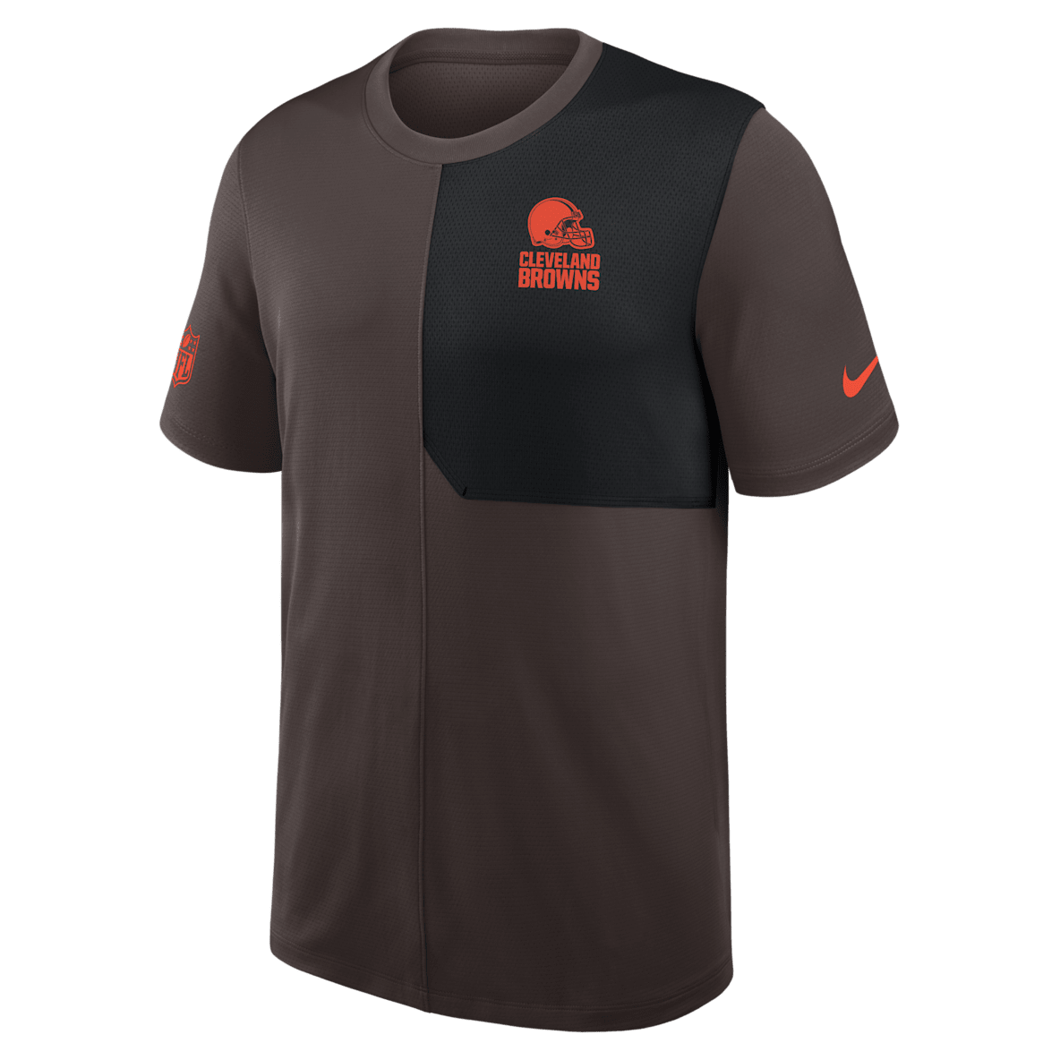 Cleveland Browns Sideline Coach Cleveland Browns Sideline Coach Men's Nike Dri-FIT NFL Top