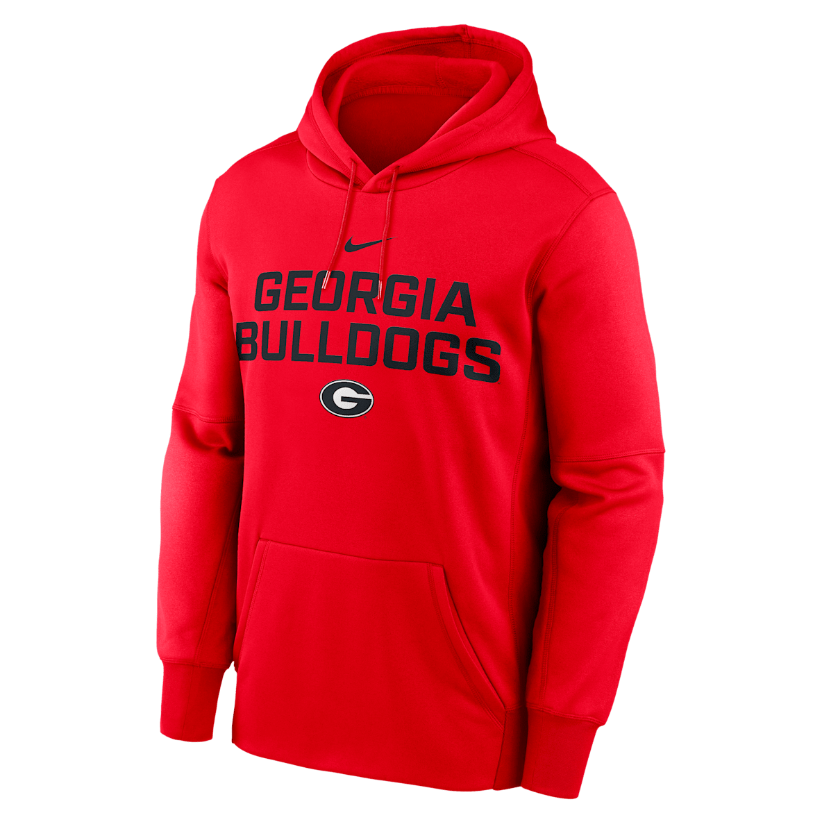 Georgia Team Stacked Georgia Team Stacked Men’s Nike Therma College Pullover Hoodie