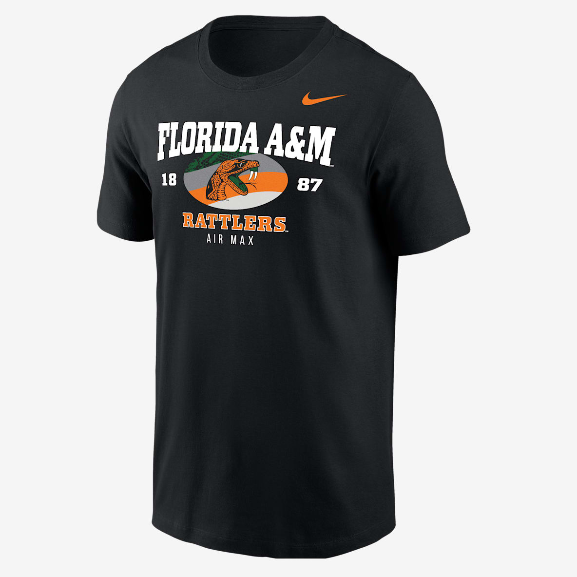 Nike College (Florida A&M University) Men's Air Max Short-Sleeve T-Shirt