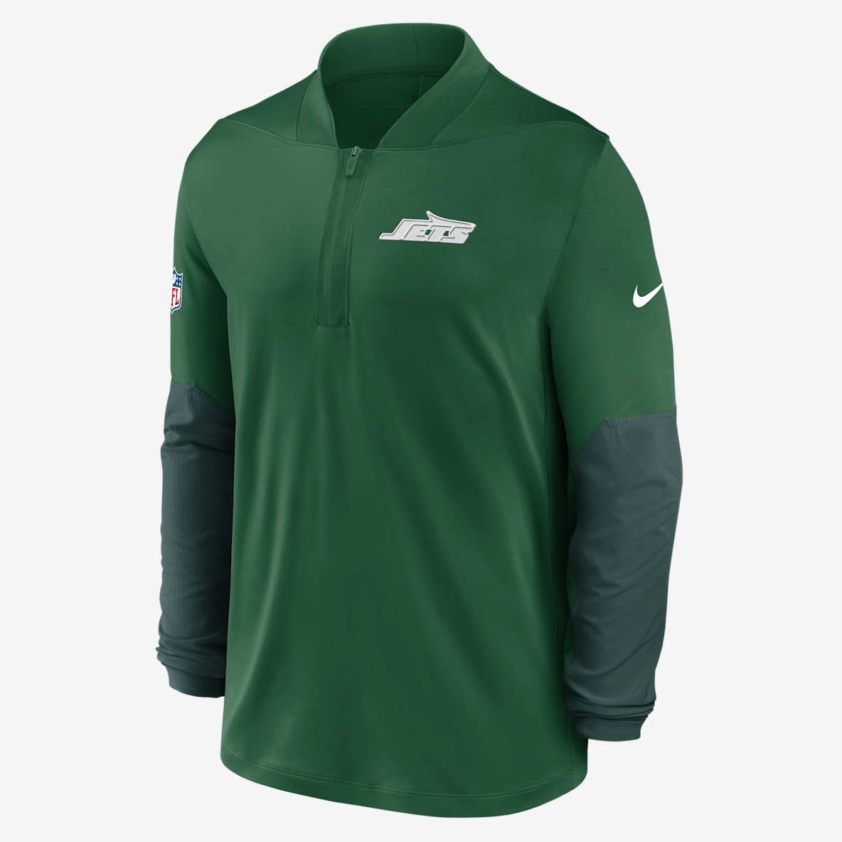 New York Jets Feel The Pressure New York Jets Feel The Pressure Men's Nike Dri-FIT NFL 1/2-Zip Top