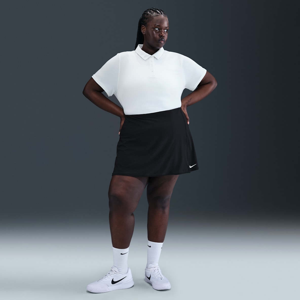 Nike Victory Nike Victory Women's Dri-FIT Straight Tennis Skirt (Plus Size)