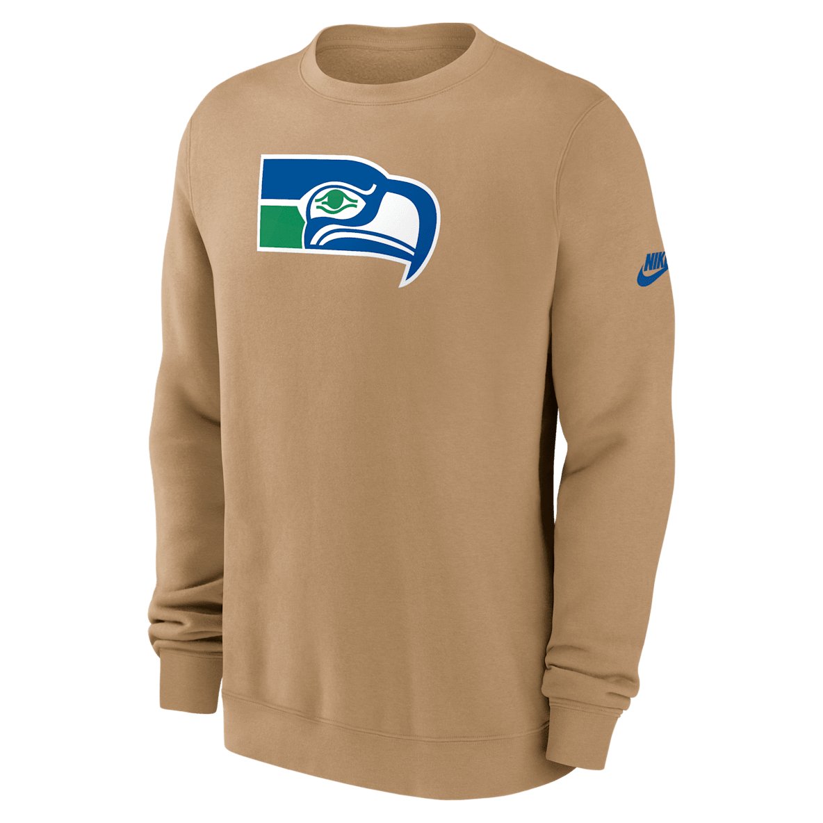 Seattle Seahawks Swing Pass Rewind Club Seattle Seahawks Swing Pass Rewind Club Men's Nike NFL Pullover Crew