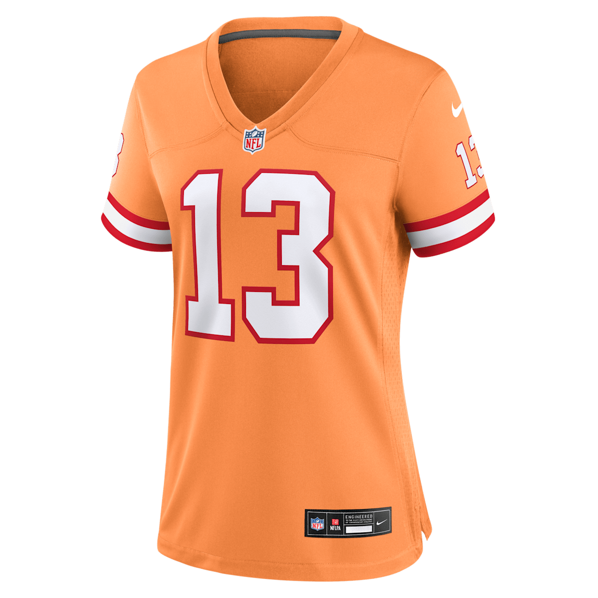 Mike Evans Tampa Bay Buccaneers Mike Evans Tampa Bay Buccaneers Jersey de fútbol americano Nike de la NFL Game para mujer