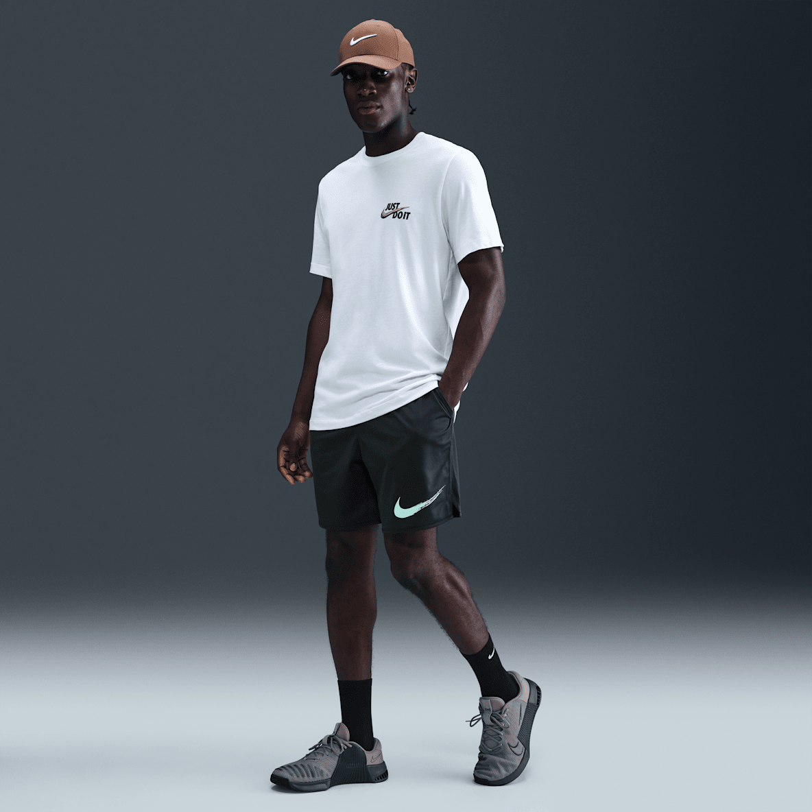 Nike Totality Nike Totality Vielseitige Dri-FIT Herrenshorts ohne Futter (ca. 18 cm)