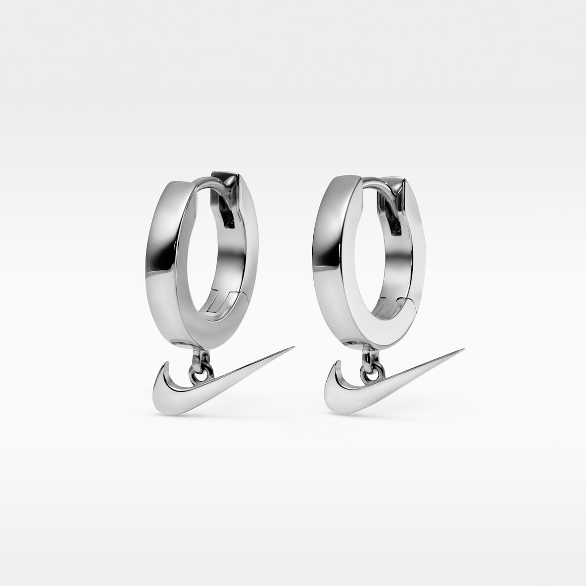 Nike Swoosh Huggie Earrings