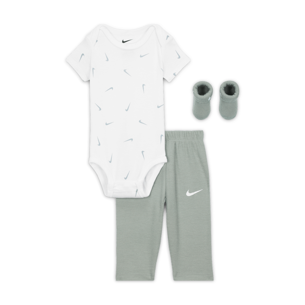 Nike Nike Baby 3-Piece Bodysuit and Waffle Pants Set