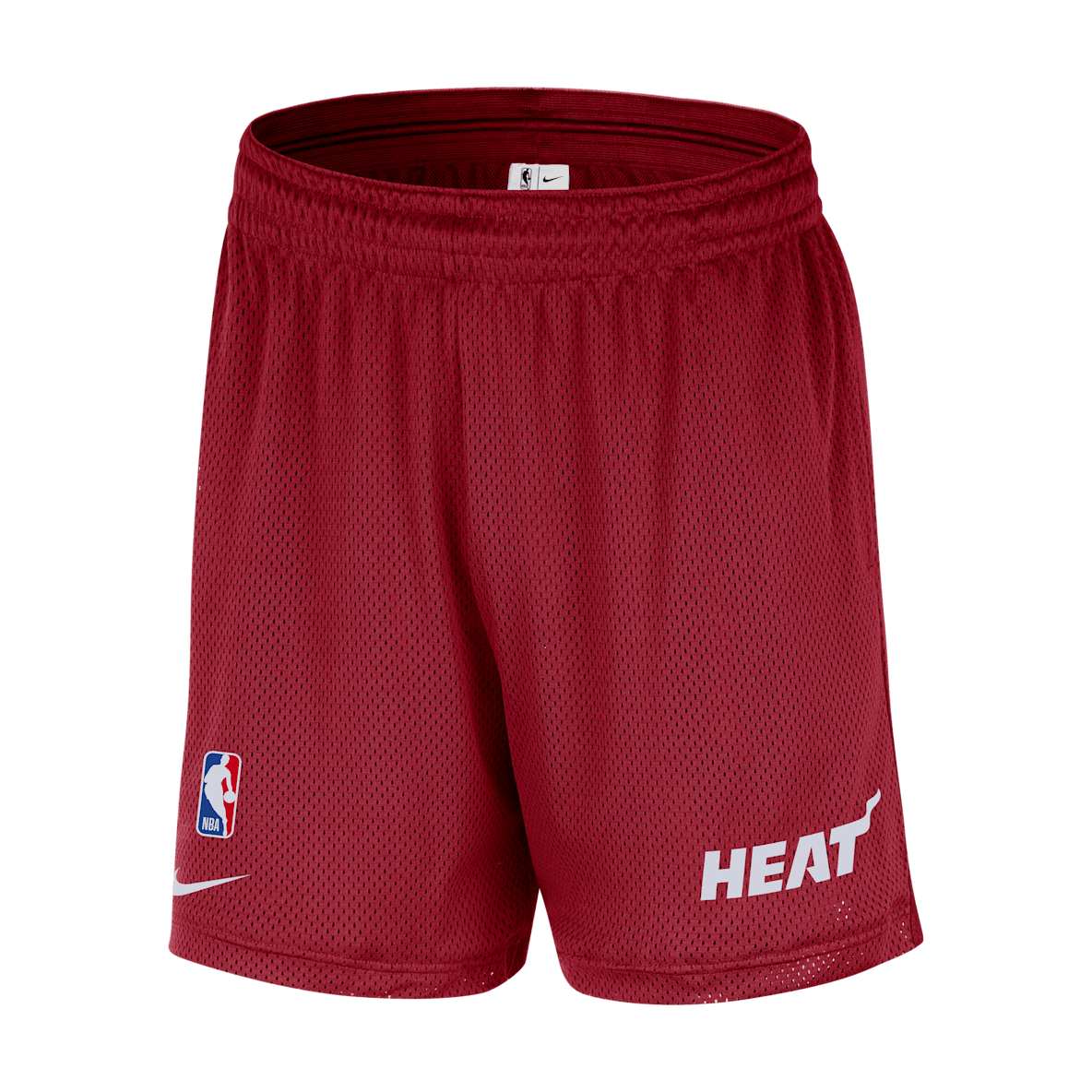 Miami Heat Miami Heat Shorts Nike de malla de la NBA para hombre