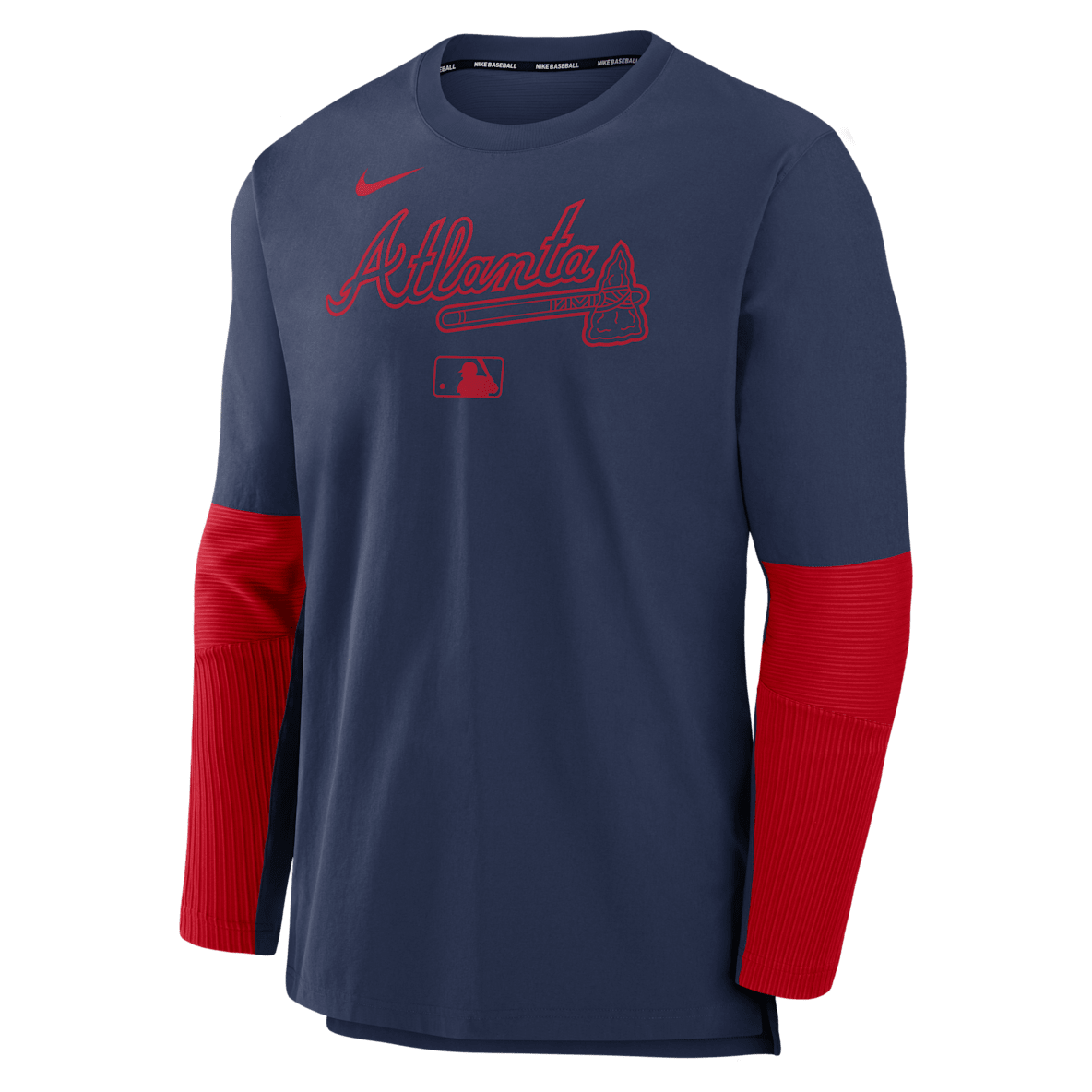 Atlanta Braves Authentic Collection Player Atlanta Braves Authentic Collection Player Men's Nike Dri-FIT MLB Pullover Sweatshirt