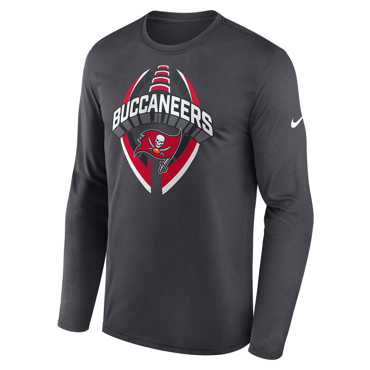 Tampa Bay Buccaneers Legend Icon Tampa Bay Buccaneers Legend Icon Playera de manga larga Nike Dri-FIT de la NFL para hombre