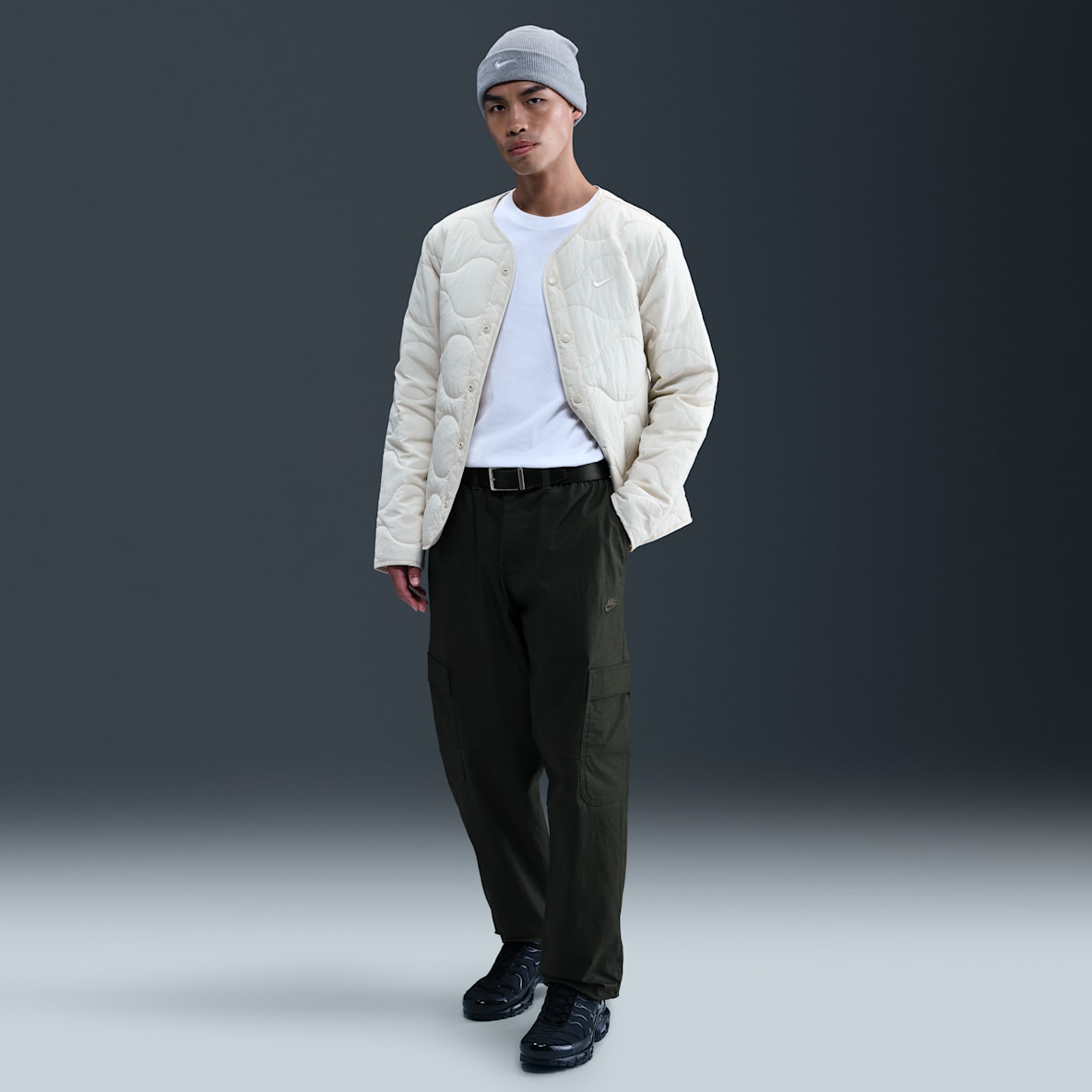 Nike Sportswear Club กางเกงคาร์โก้ขายาวผู้ชายแบบทอ