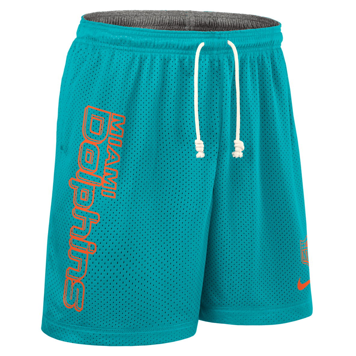 Miami Dolphins Sideline Reversible Miami Dolphins Sideline Reversible Shorts Nike Dri-FIT de la NFL para hombre