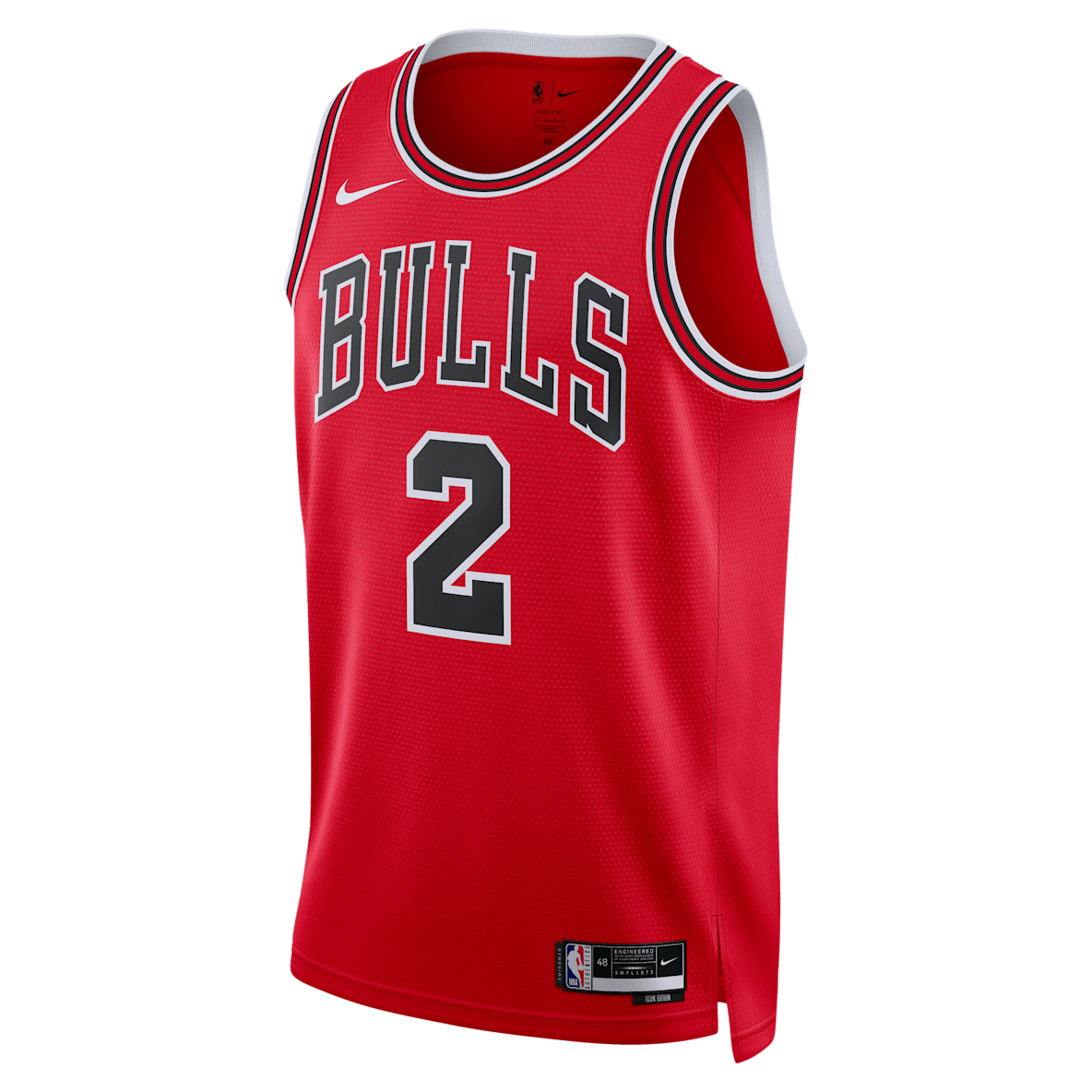 Chicago Bulls Icon Edition Chicago Bulls Icon Edition Jersey Nike Dri-FIT de la NBA Swingman para hombre