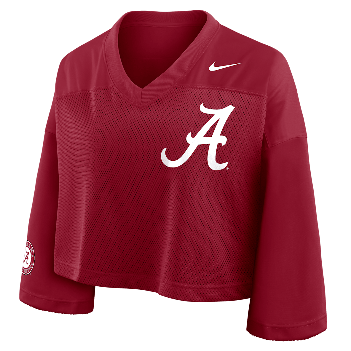 Alabama Jersey Women's Nike Dri-FIT College Cropped Top