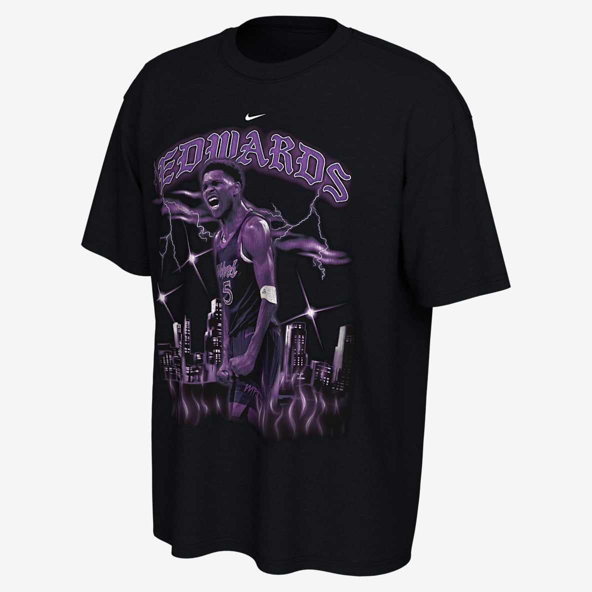 Anthony Edwards Minnesota Timberwolves City Edition Anthony Edwards Minnesota Timberwolves City Edition Nike NBA T-Shirt