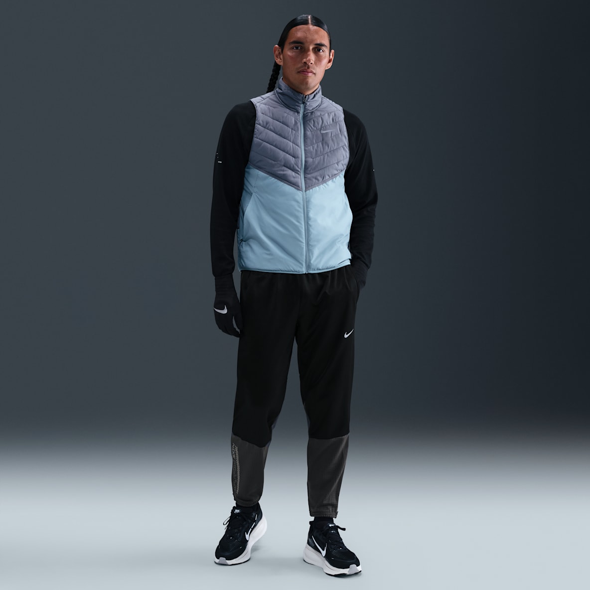 Nike Challenger Pantalon de running d'hiver Therma-FIT pour homme