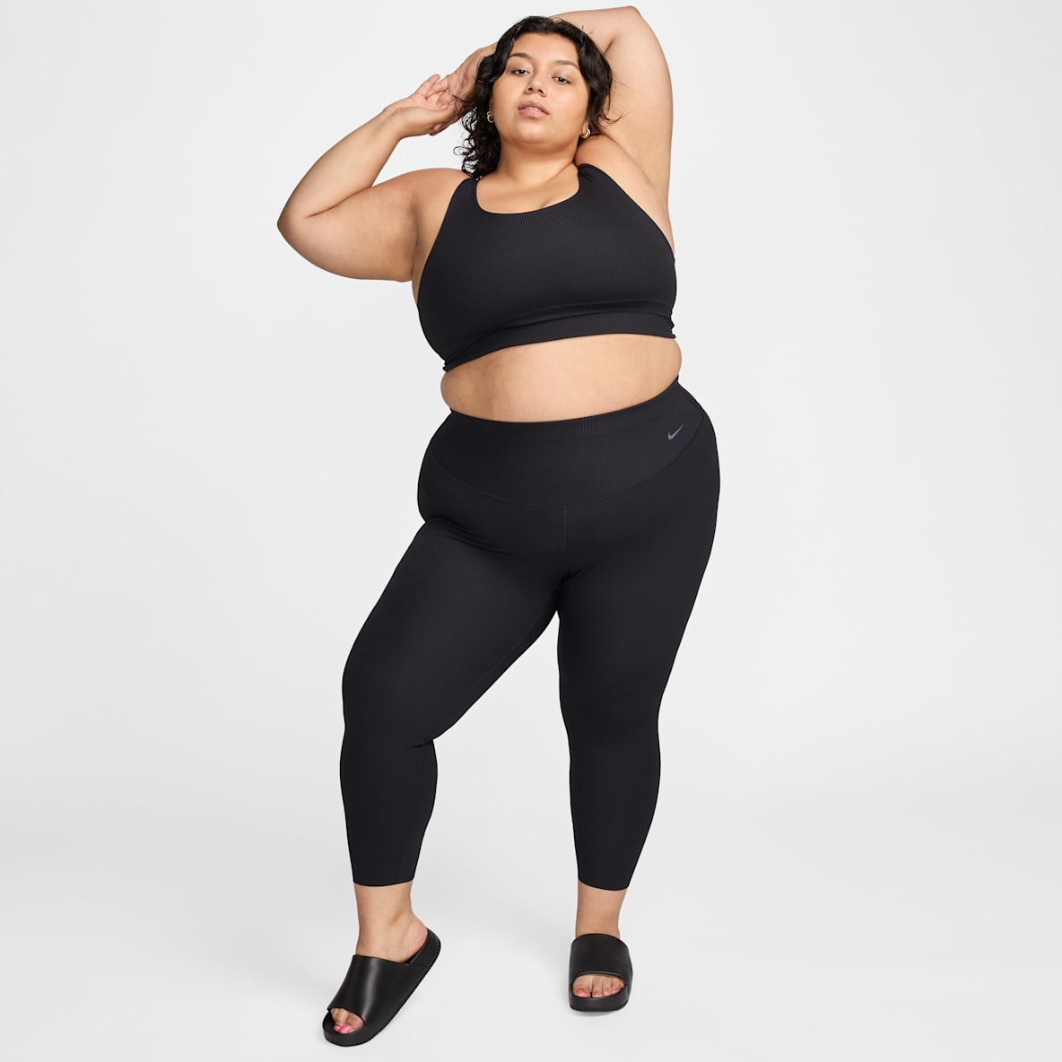 Nike Zenvy Rib Nike Zenvy Rib Women's High-Waisted 7/8 Leggings (Plus Size)