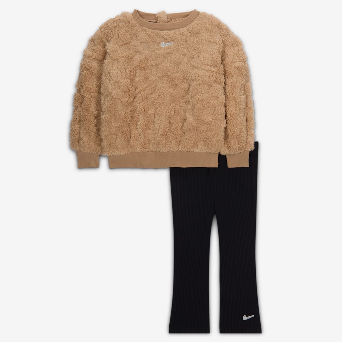 Nike Cozy Nike Cozy Baby (12-24M) 2-Piece Flared Leggings Set