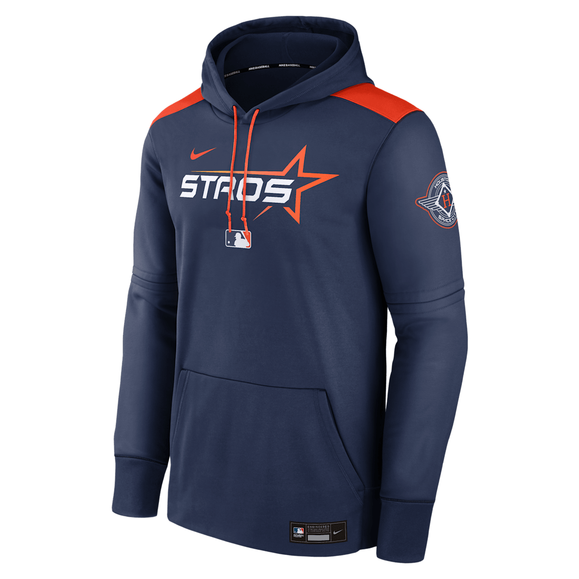 Houston Astros Authentic Collection City Connect Men's Nike Therma MLB Pullover Hoodie