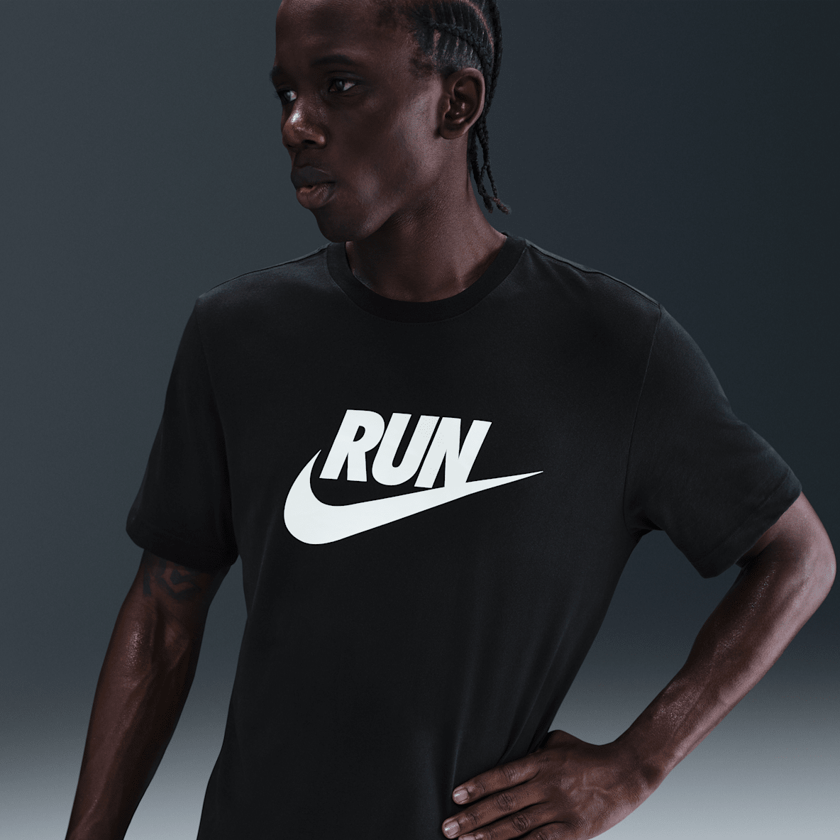 Nike Nike Playera de correr Dri-FIT para hombre