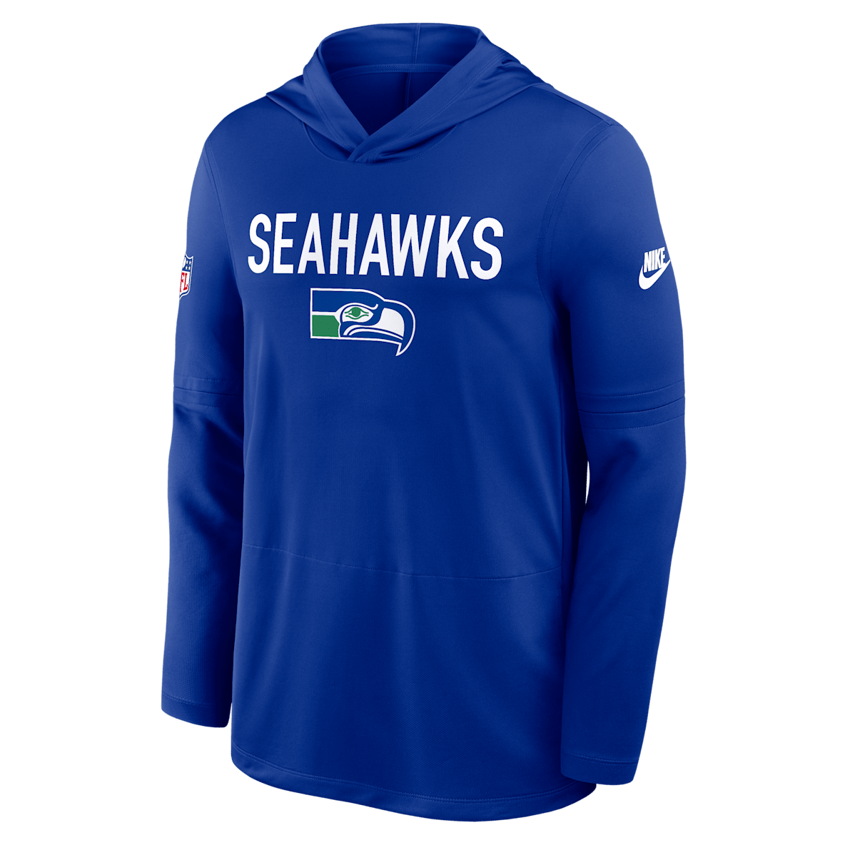 Seattle Seahawks Pass Accuracy Seattle Seahawks Pass Accuracy Men's Nike Dri-FIT NFL Long-Sleeve Hooded Top