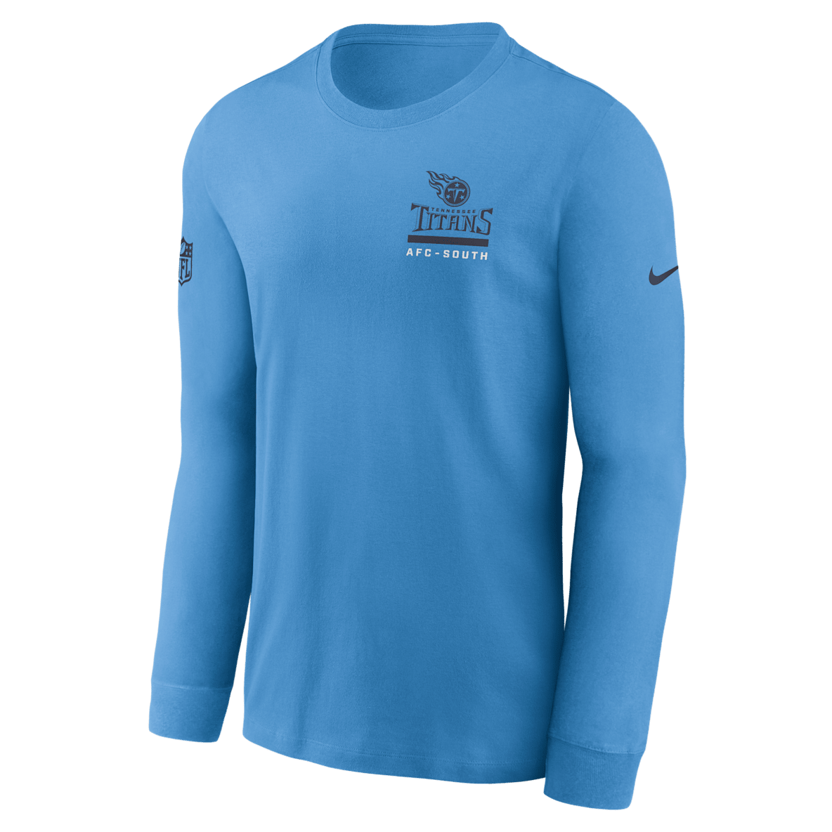 Tennessee Titans Sideline Team Issue Men's Nike Dri-FIT NFL Long-Sleeve T-Shirt