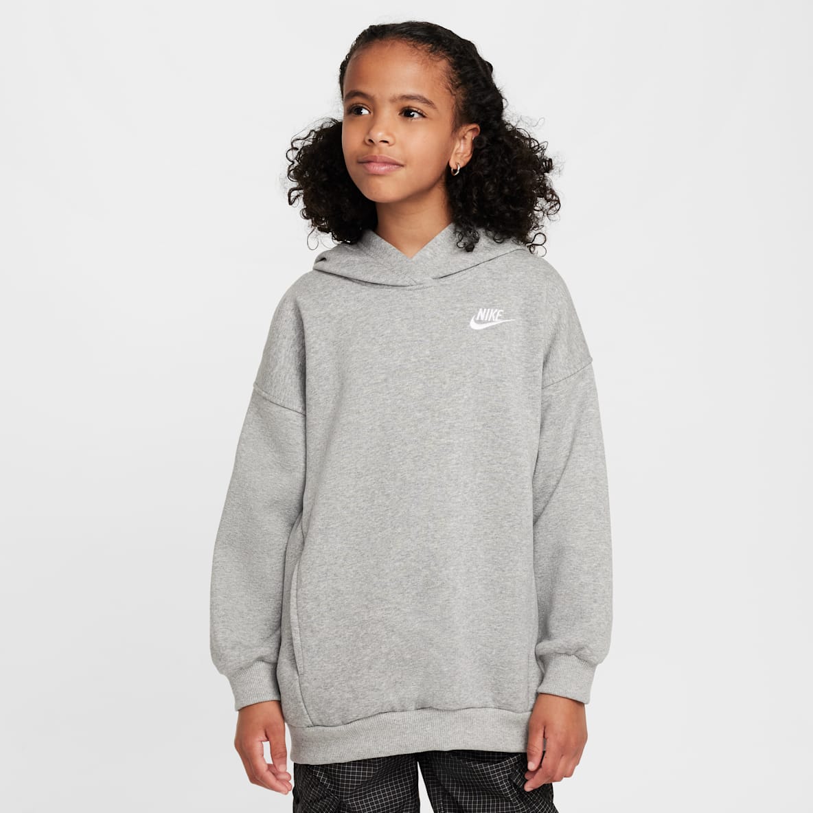 Nike Sportswear Club Fleece Nike Sportswear Club Fleece Big Kids' Oversized Pullover Hoodie
