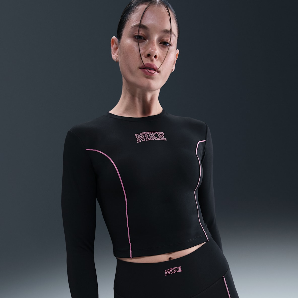 Nike One Nike One Women's Dri-FIT Long-Sleeve Top