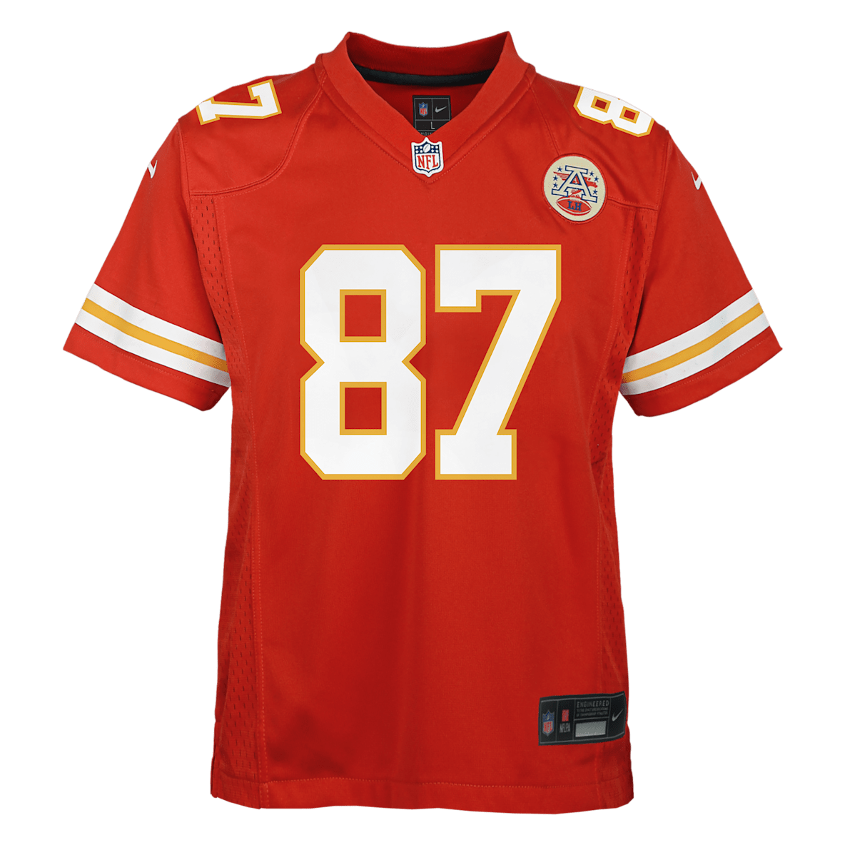 Travis Kelce Kansas City Chiefs Travis Kelce Kansas City Chiefs Big Kids' Nike NFL Game Jersey