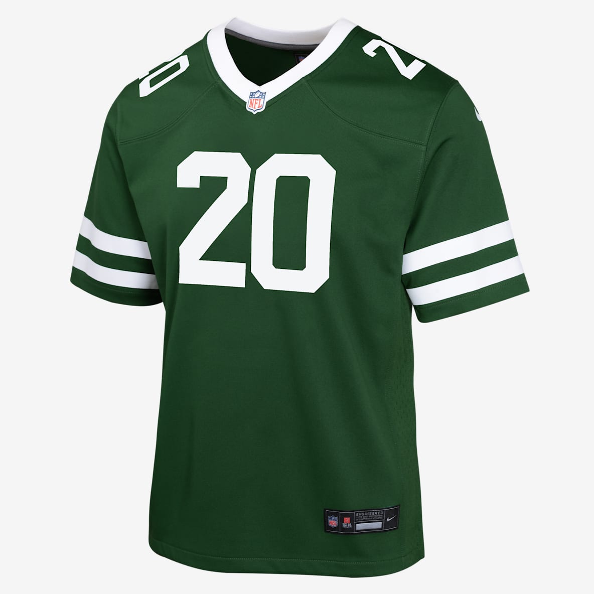 Breece Hall New York Jets Jersey Game Nike de la NFL para niños talla grande