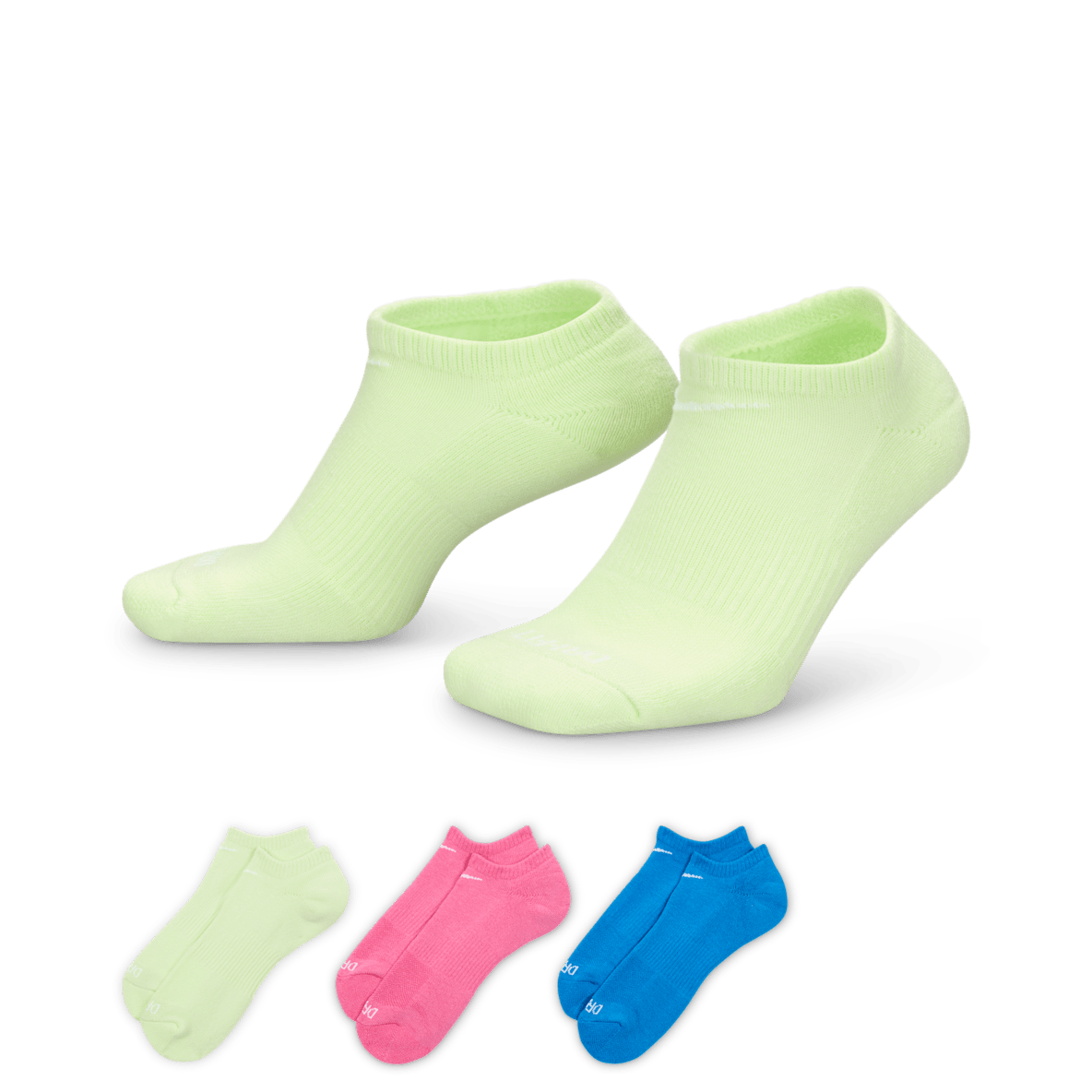 Nike Everyday Plus Cushion Nike Everyday Plus Cushion Training No-Show Socks (3 Pairs)