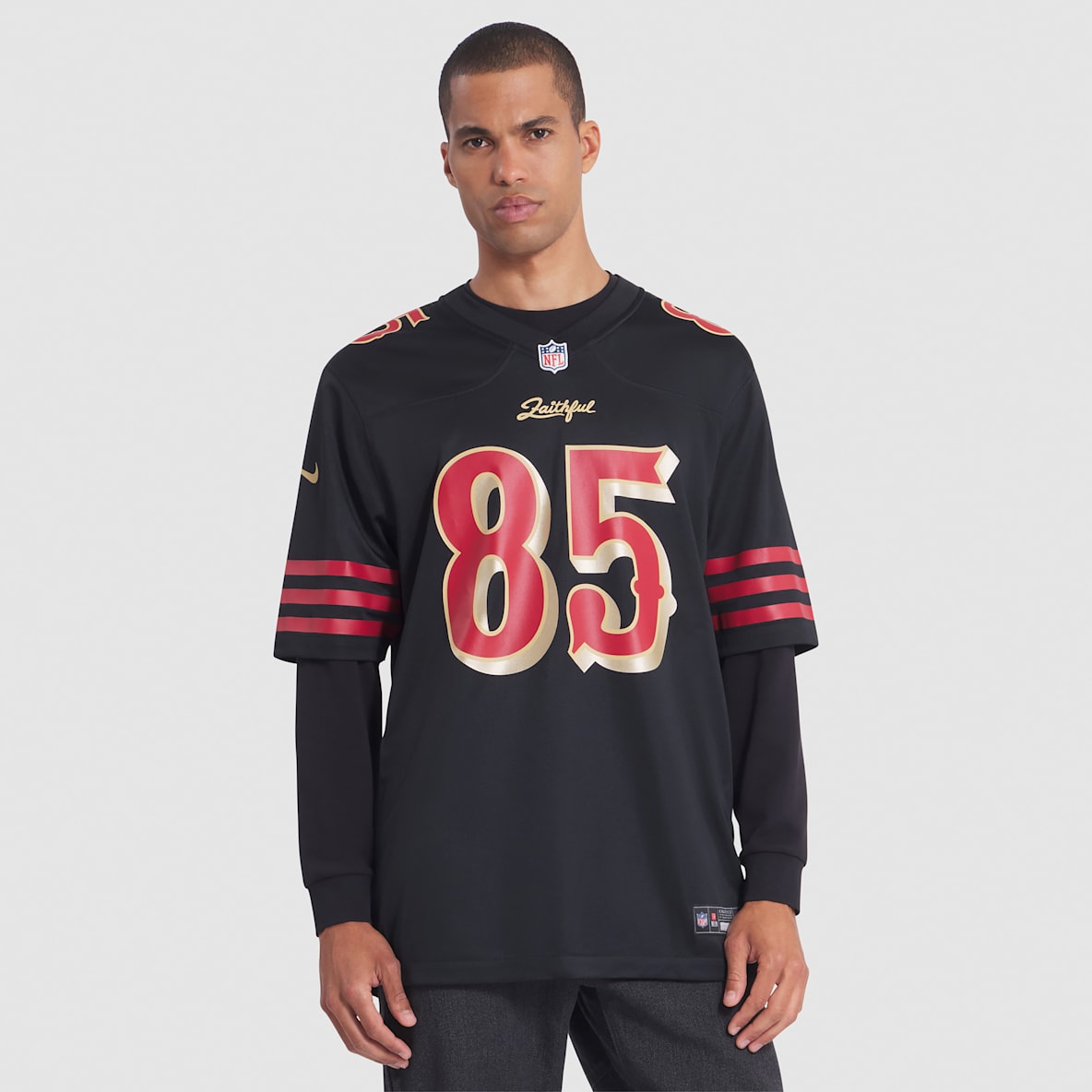 George Kittle San Francisco 49ers Rivalries Collection George Kittle San Francisco 49ers Rivalries Collection Men’s Nike NFL Game Jersey