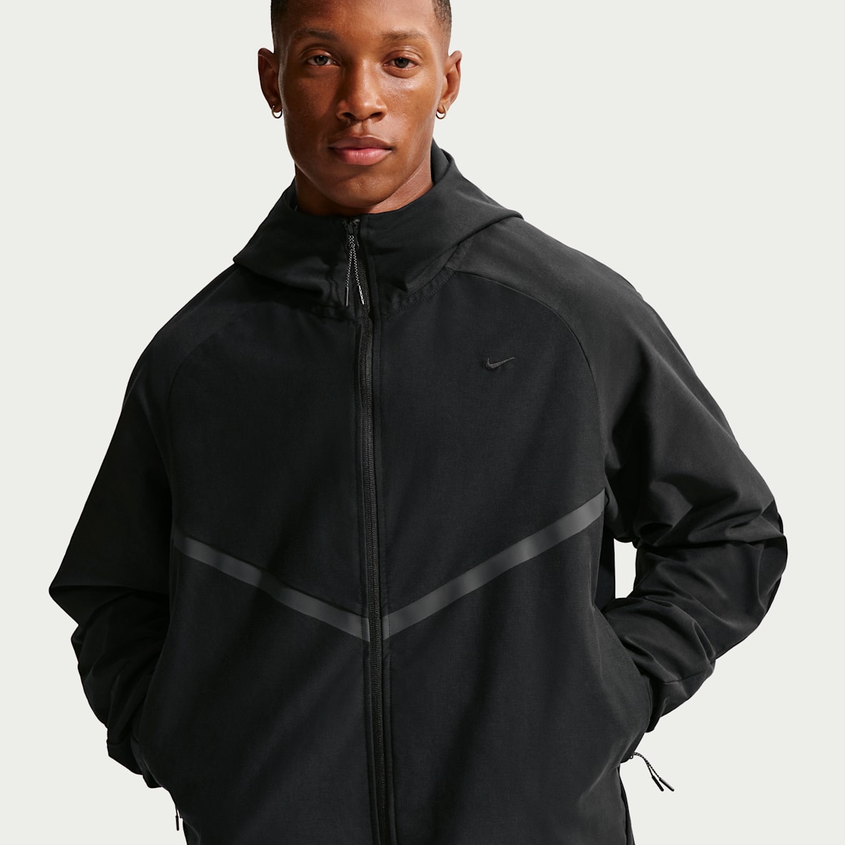 Nike Tech Chamarra Windrunner de tejido Knit y cierre completo para hombre Shori