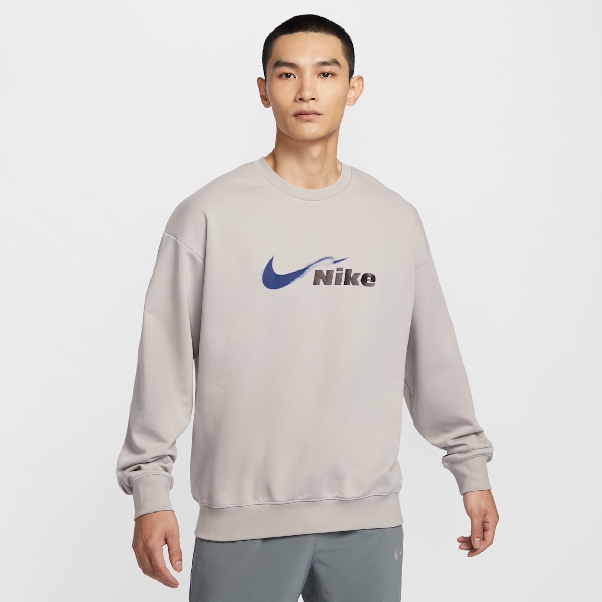 Nike Track Club Nike Track Club 男款 Dri-FIT 刷毛布圓領跑步運動衫
