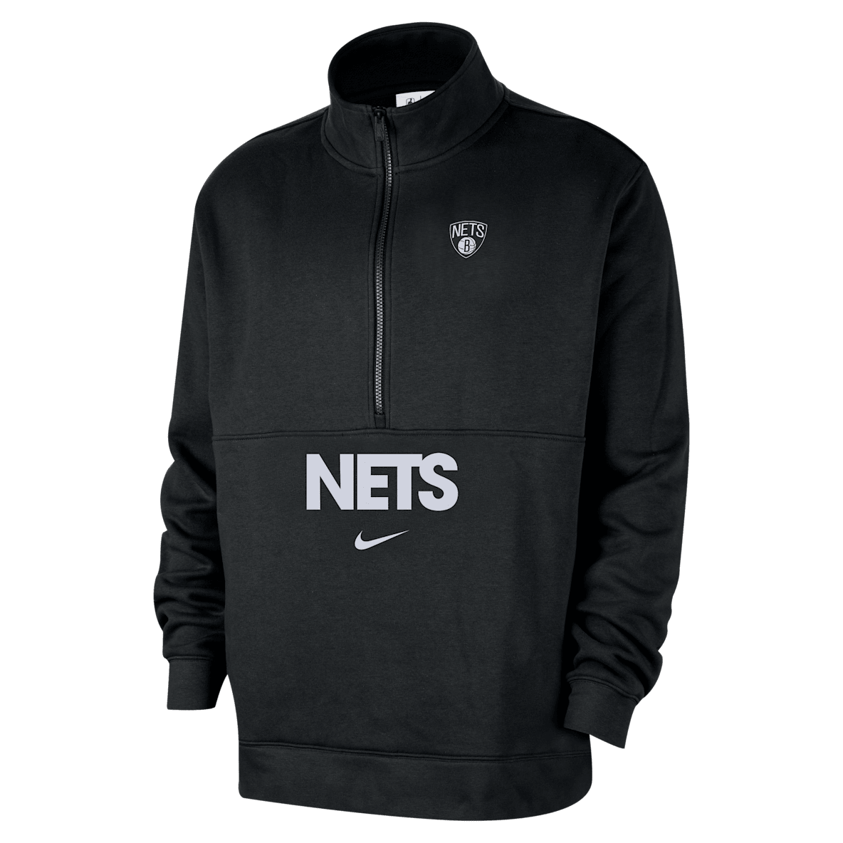 Brooklyn Nets Club Courtside Brooklyn Nets Club Courtside Men's Nike NBA 1/2-Zip Top