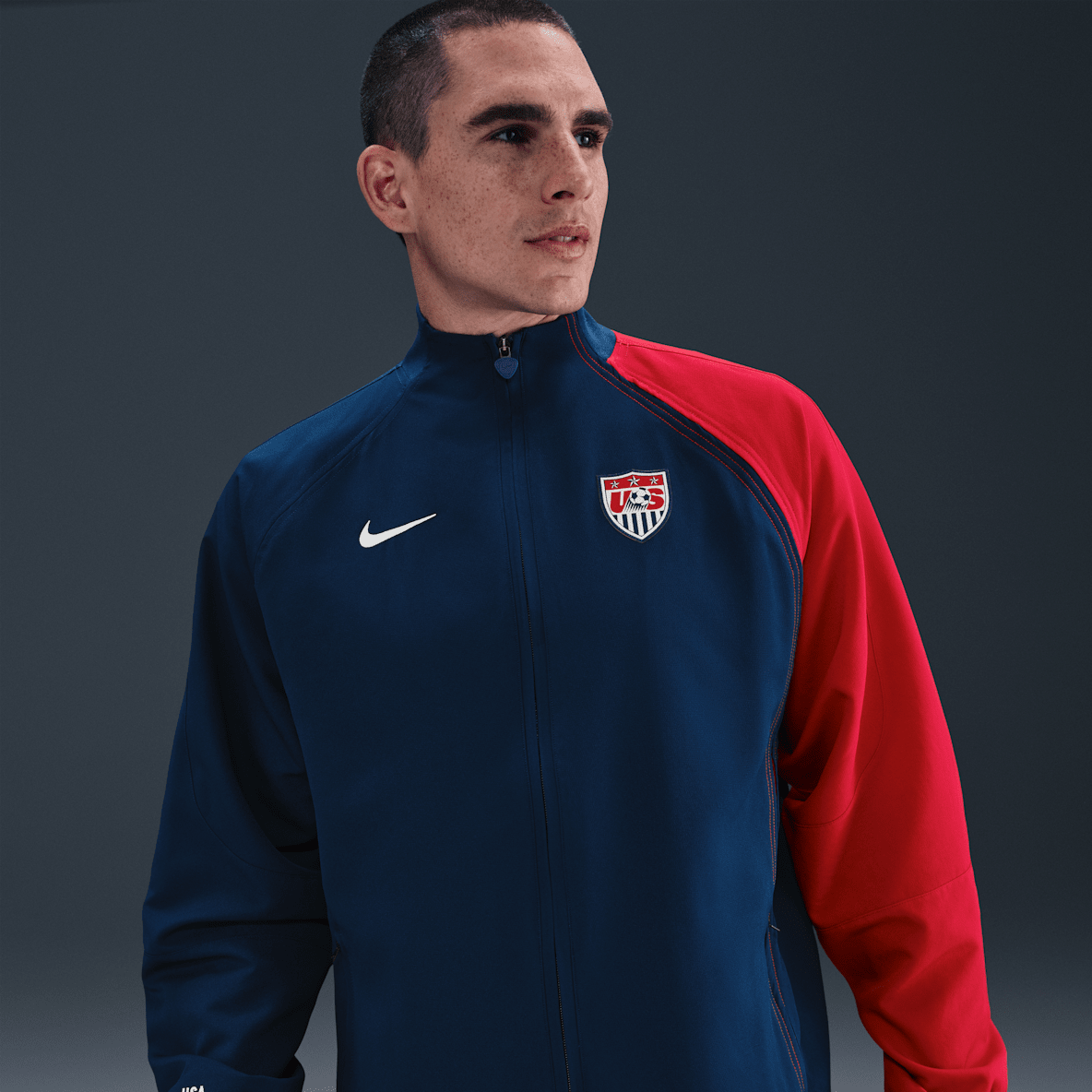 USMNT 2004 Total 90 Reissue USMNT 2004 Total 90 Reissue Men's Nike Football Replica Tracksuit Jacket
