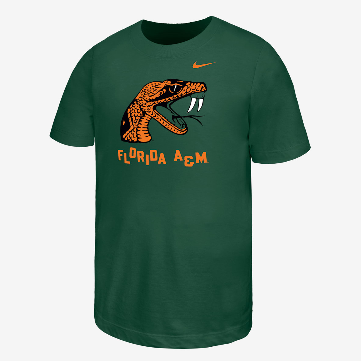 Nike College (Florida A&M University) Playera de manga corta para niños talla grande