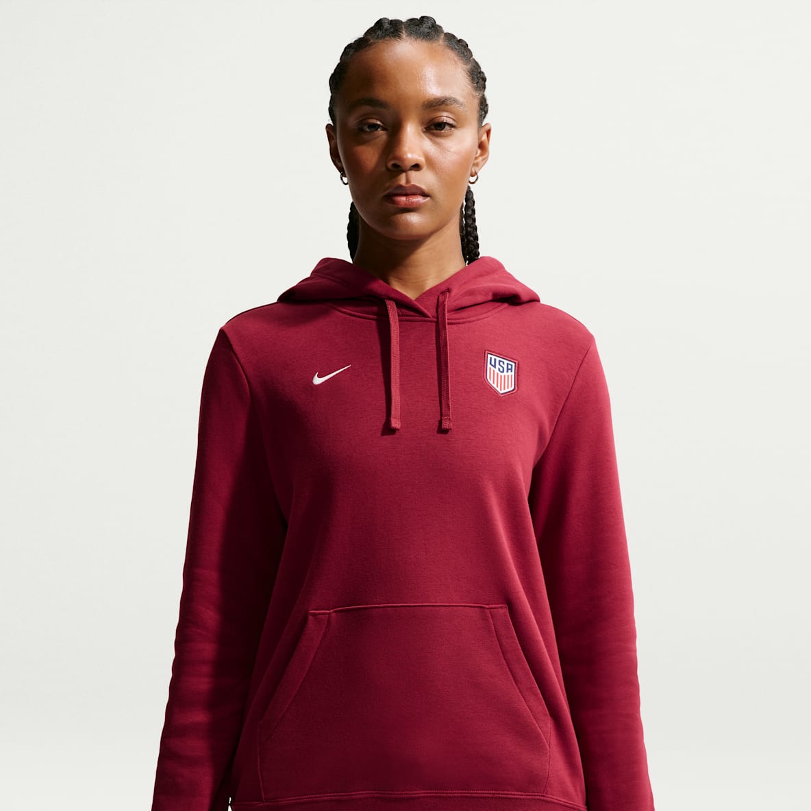 USMNT Club Fleece Women's Nike Soccer Pullover Hoodie
