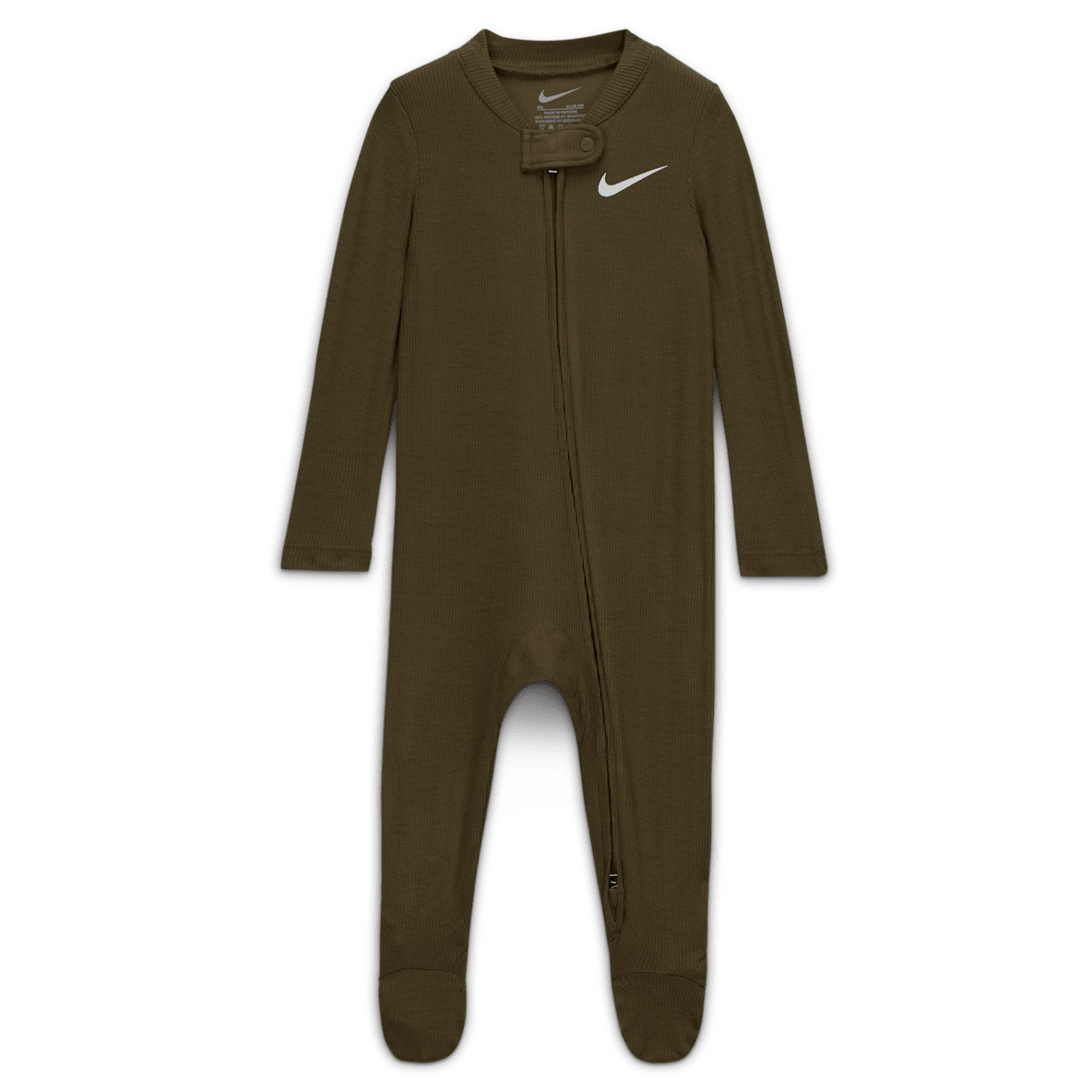 Nike Baby (0-9M) Ribbed Viscose Footed Coverall