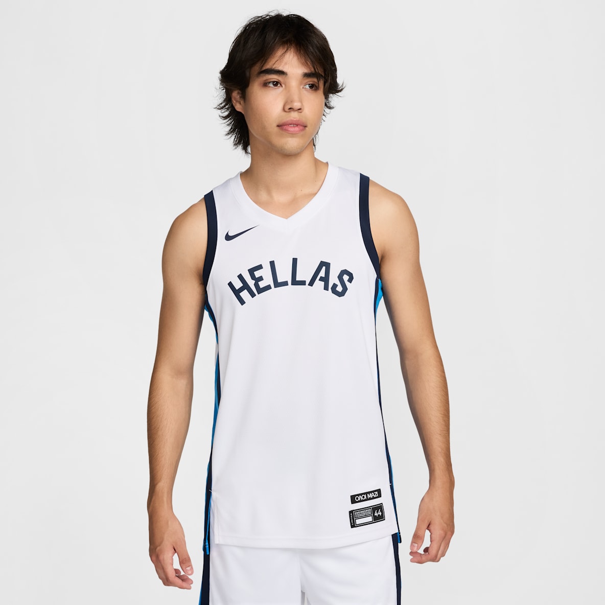 Grèce Limited Domicile Grèce Limited Domicile Maillot de basket Nike pour homme