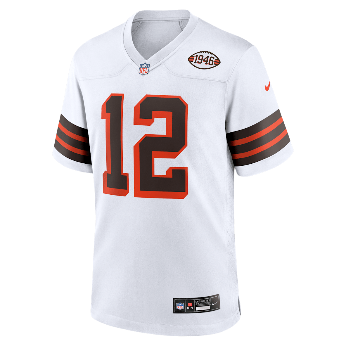 Shedeur Sanders Cleveland Browns 2025 NFL Draft Shedeur Sanders Cleveland Browns 2025 NFL Draft Men's Nike NFL Game Jersey