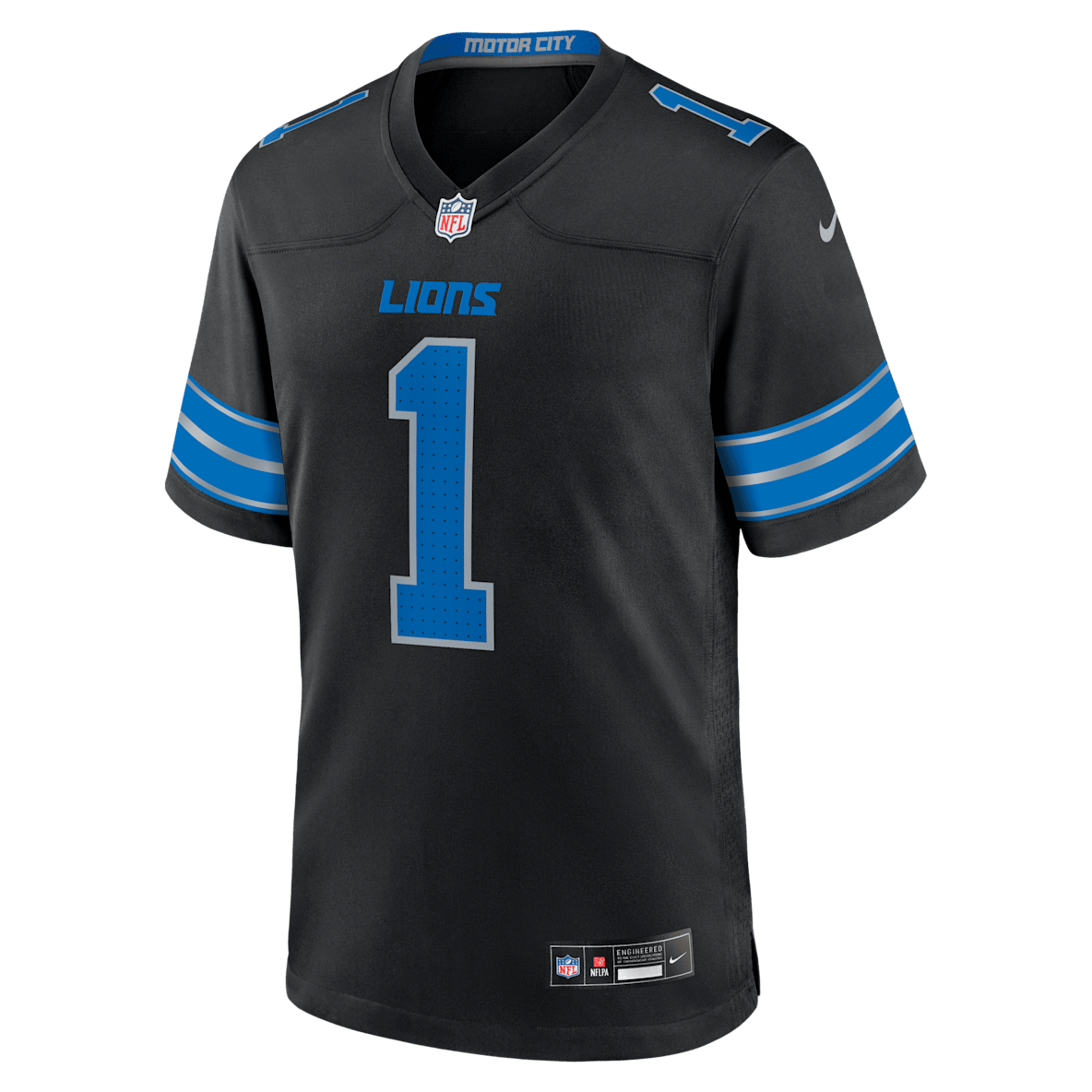 Jameson Williams Detroit Lions Jameson Williams Detroit Lions Men's Nike NFL Game Jersey