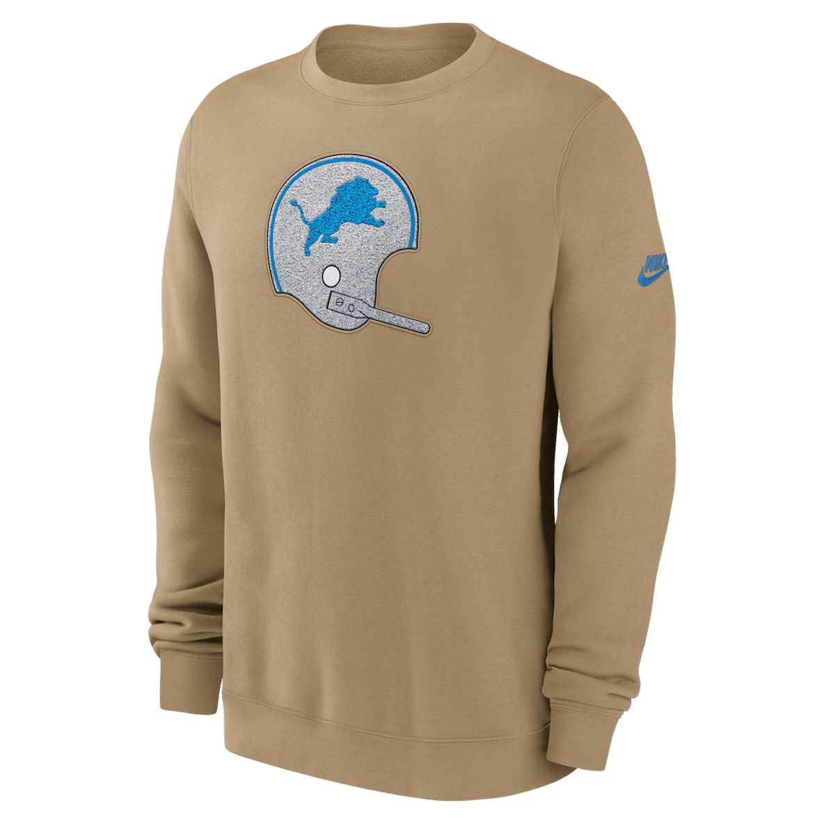 Detroit Lions Swing Pass Rewind Club Detroit Lions Swing Pass Rewind Club Men's Nike NFL Pullover Crew