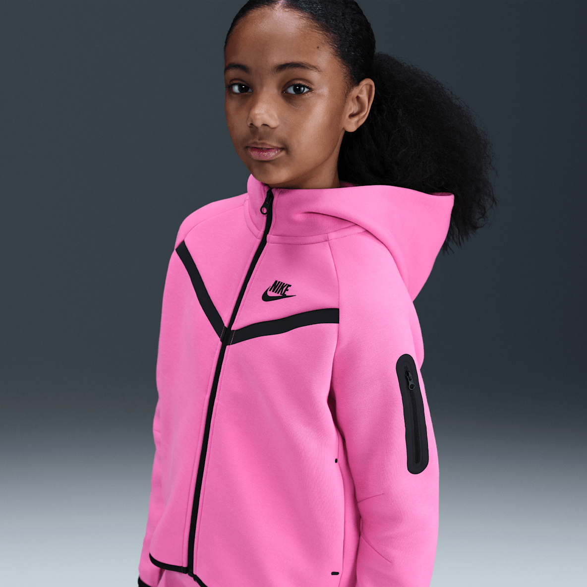 Nike Sportswear Tech Fleece Nike Sportswear Tech Fleece Girls' Full-Zip Hoodie