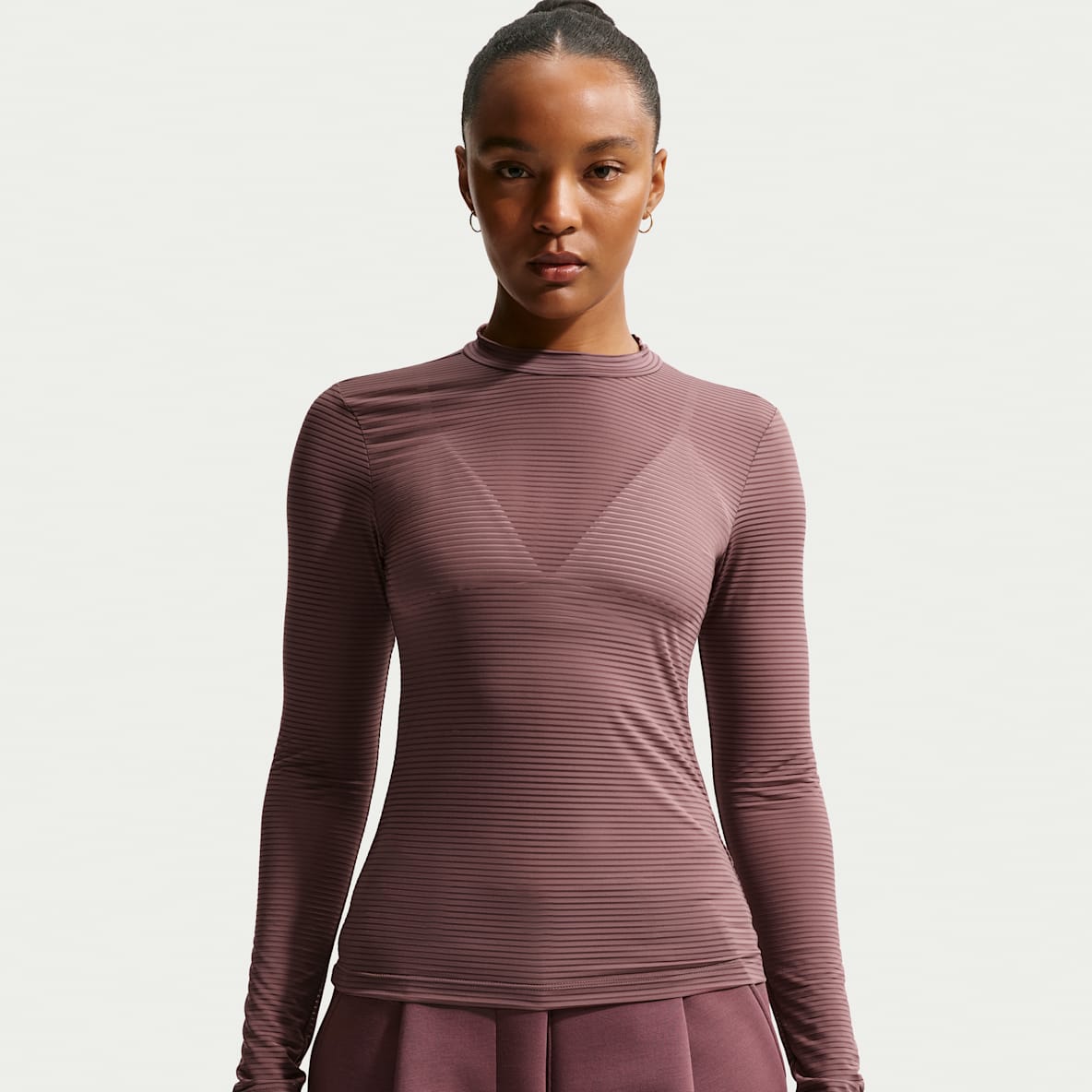 Nike Sportswear Women's Tight Long-Sleeve Sheer Top