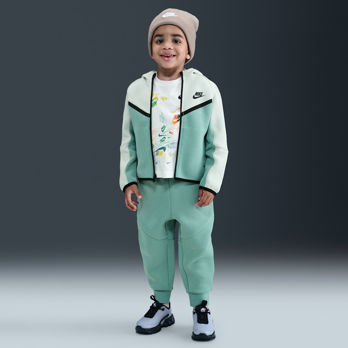 Nike Sportswear Nike Sportswear Toddler Tech Fleece 2-Piece Full-Zip Set