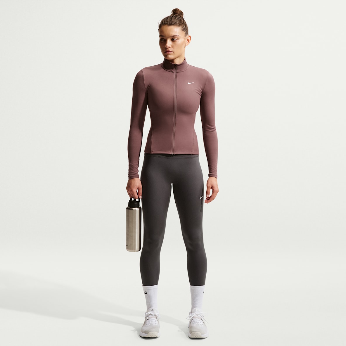 Nike One Seamless Front Nike One Seamless Front Lange legging met hoge taille voor dames
