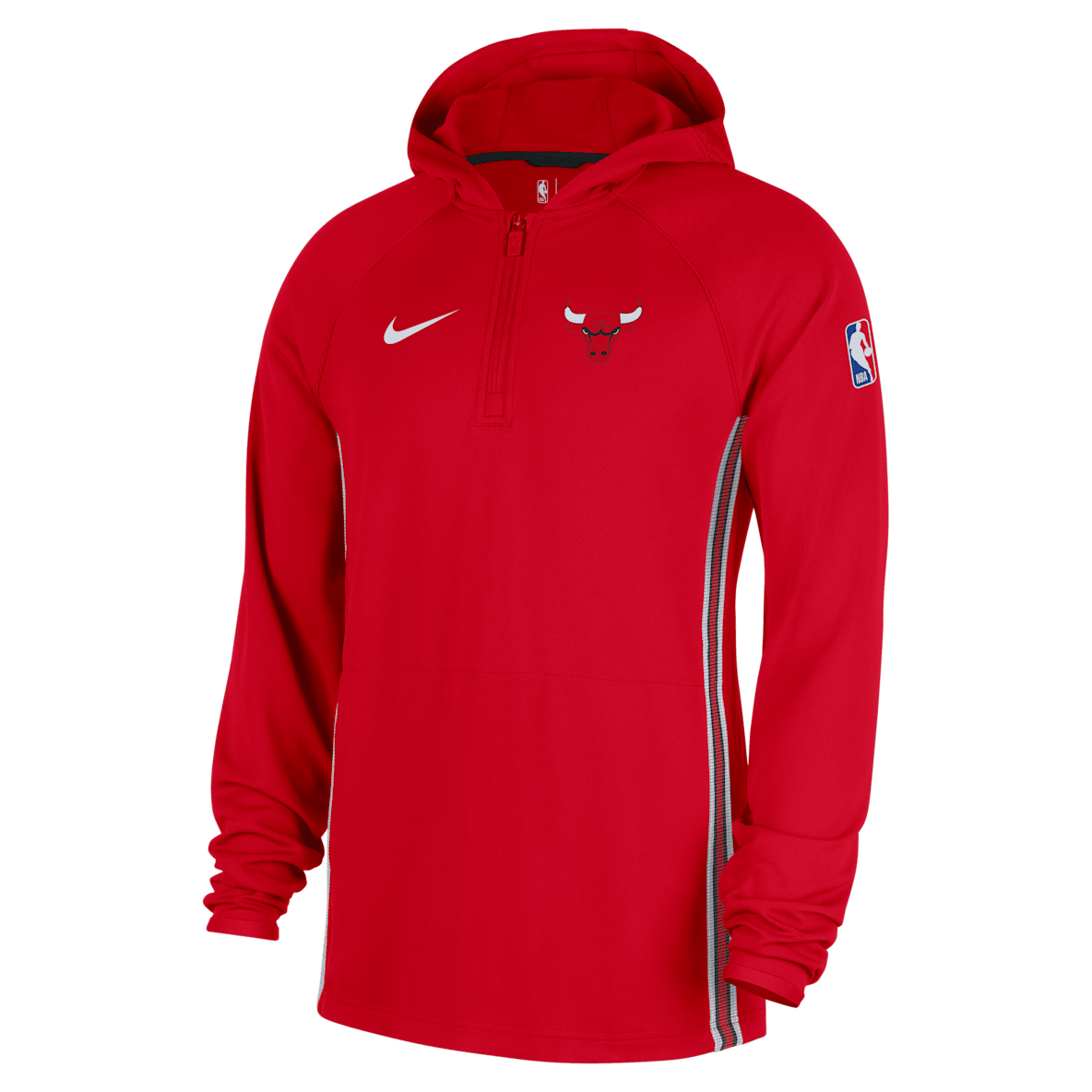 Chicago Bulls Zoned Chicago Bulls Zoned Men's Nike Dri-FIT NBA 1/4-Zip Hoodie