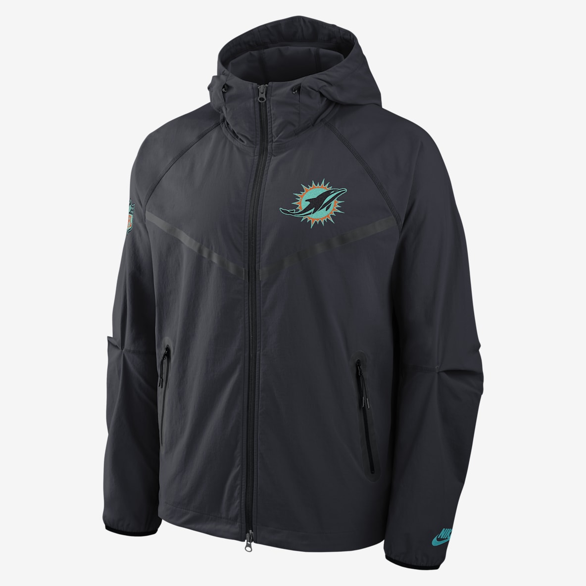 Miami Dolphins Rivalries Collection Tech Miami Dolphins Rivalries Collection Tech Men's Nike NFL Full-Zip Jacket